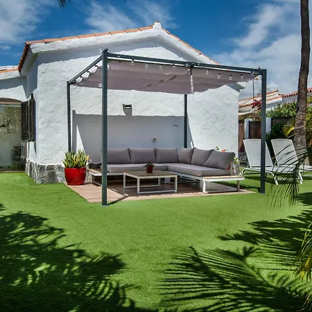 Happy Scape With Relaxing Garden * San Bartolome de Tirajana (Gran Canaria)